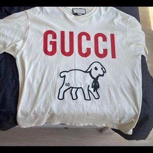 Gucci lamb shirt